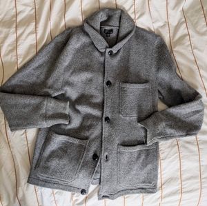 J. Crew Men's Wool Chore Coat/Cardigan